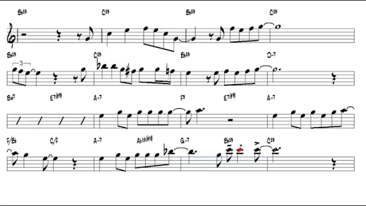 Ticket To Ride The Beatles Tenor Sax