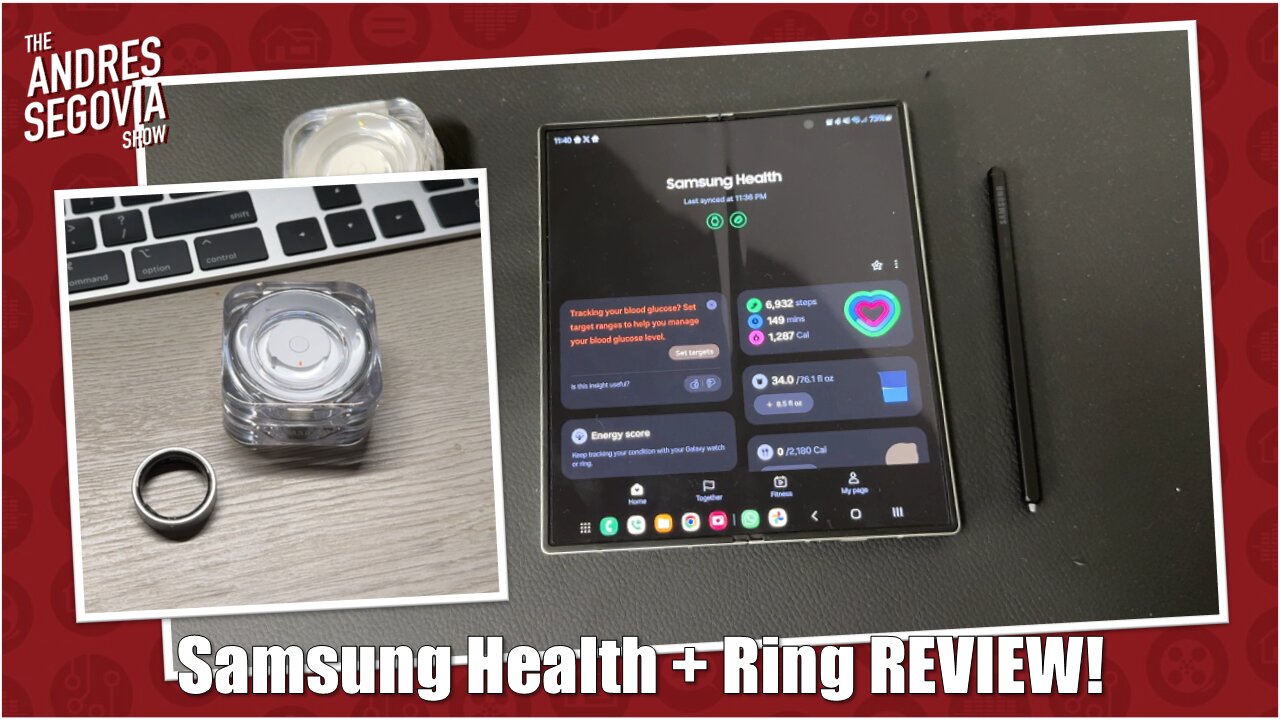 Samsung Health And Samsung Ring REVIEW!