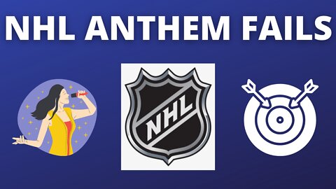 NHL HOCKEY ANTHEM SINGER FAILS | NATIONAL ANTHEM FAIL