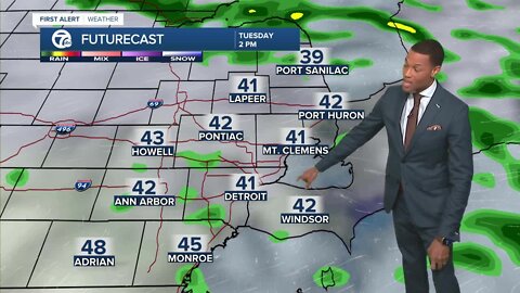 Heavy rain returns with mild temps