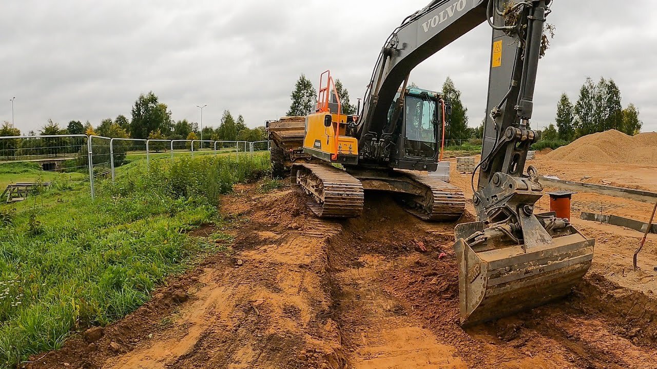 Making A Sidewalk