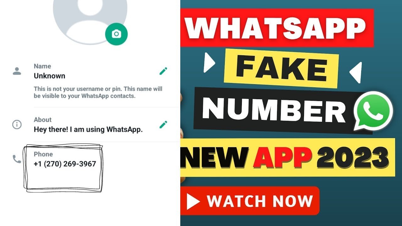 How to Create a Fake WhatsApp Account 2023 | WhatsApp Fake Account Kaise Banaye