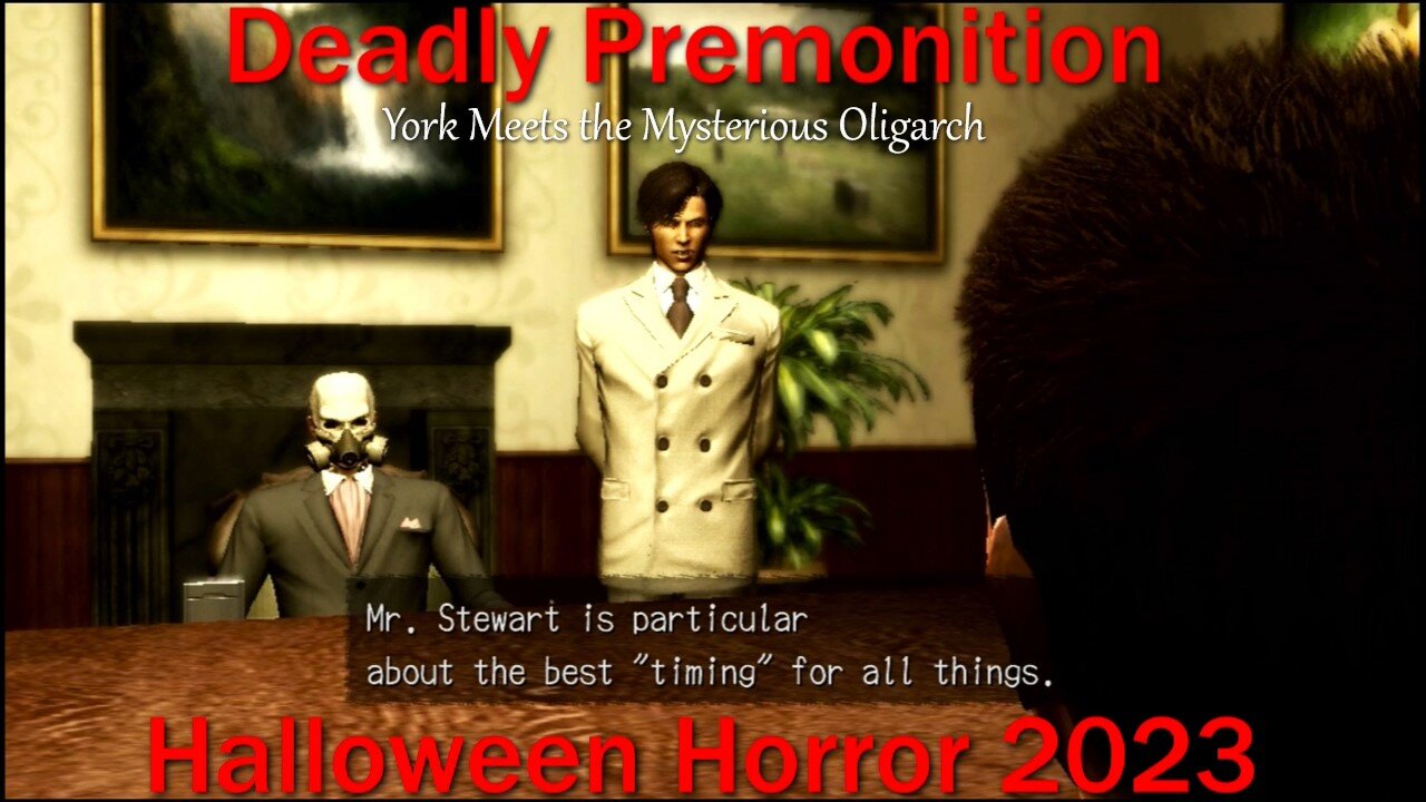 Halloween Horror 2023- Deadly Premonition- With Commentary- York Meets the Mysterious Oligarch