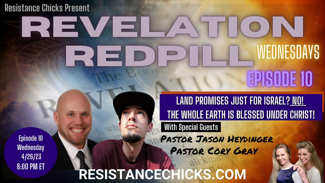 🚨 REVELATION REDPILL Wednesday On DIFFERENT RUMBLE channel Tonight!