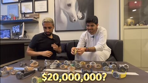 Mo Vlogs Shows $20Million in Watches Looking For a Bugatti Watch!