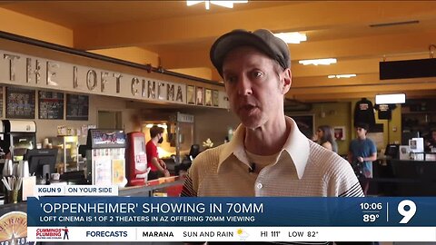 New movie being shown in 70mm