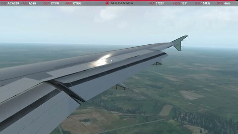 Landing in Edmonton Featuring Shitty FPS