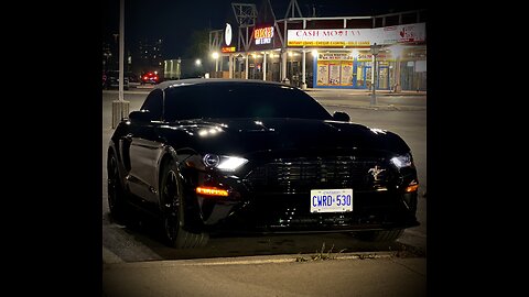 Mustang on highway ￼410 but speed 210🔥