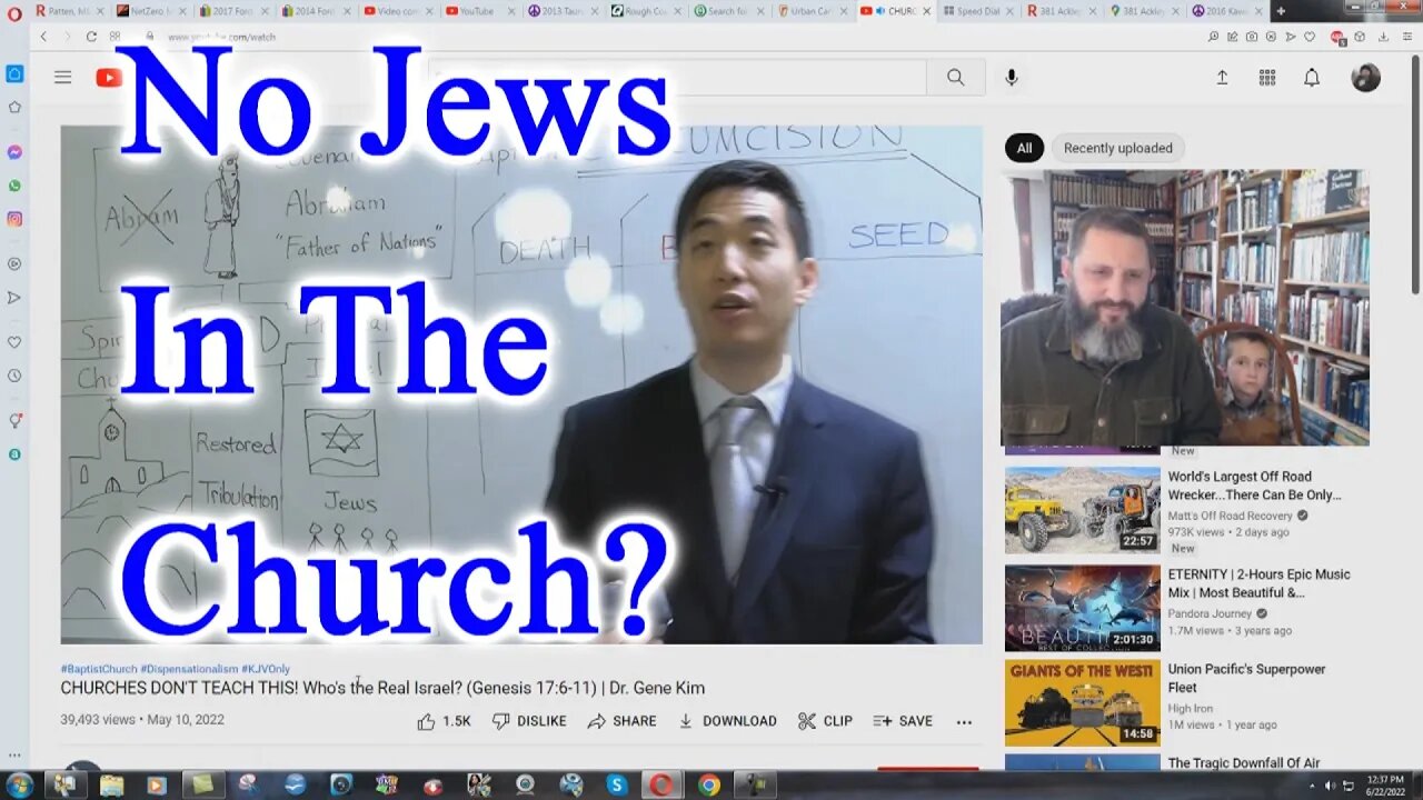 Gene Kim Attacks The Jews.....AGAIN!