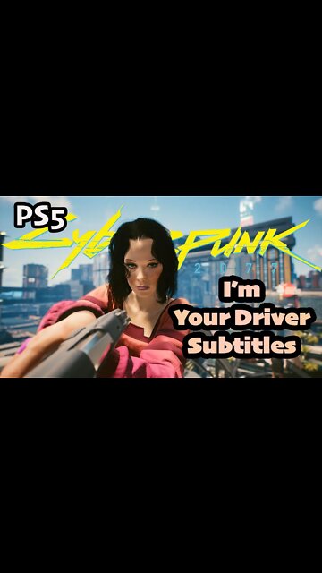 [Subtitles] I'm Your Driver Rouge #shorts Cyberpunk 2077