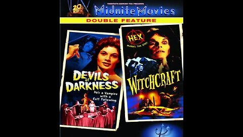 DEVILS OF DARKNESS 1965 & WITCHCRAFT 1964 Witches & Warlocks DOUBLE FEATURE