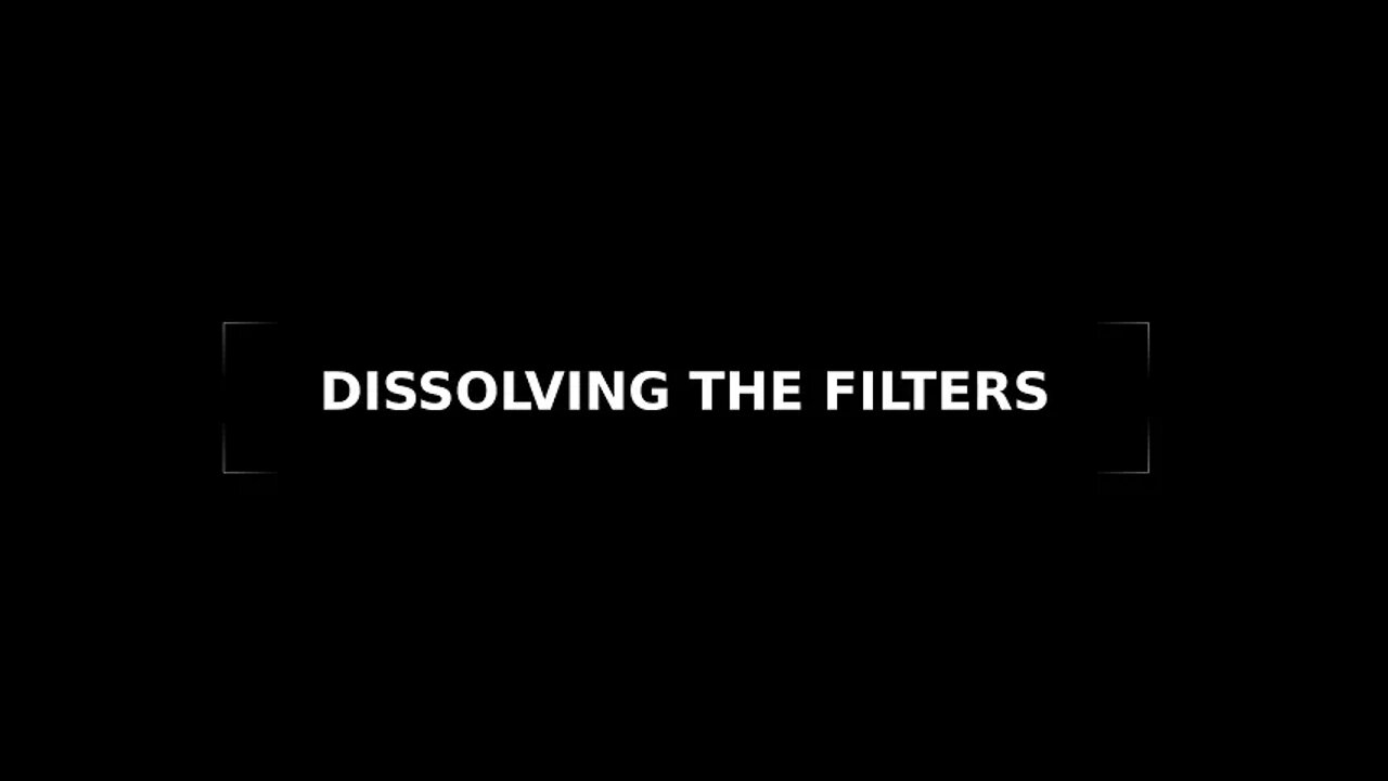 Morning Musings #93 - Dissolving The Filters (from growing up)