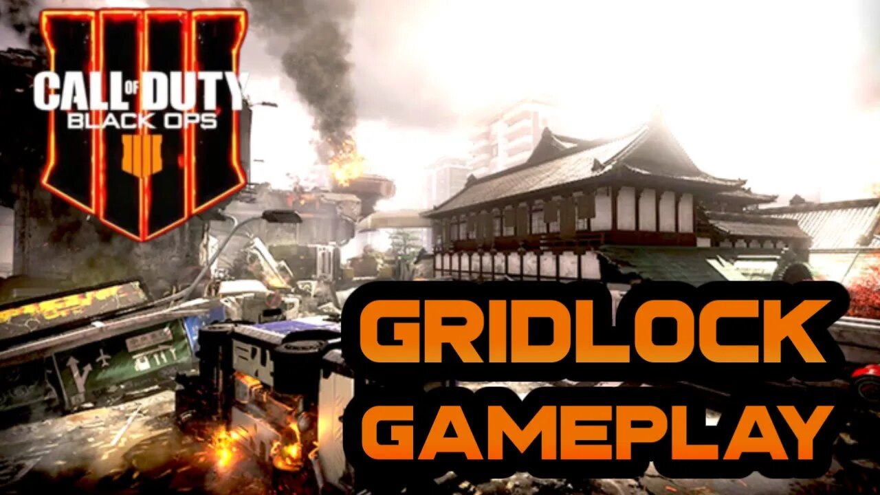 Call of Duty Black Ops 4 Multiplayer Map Gridlock Gameplay(No Commentary)