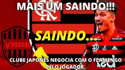 ZAGUEIRO DO FLAMENGO ACERTA BASES SALARIAIS COM TIME DO JAPÃO.