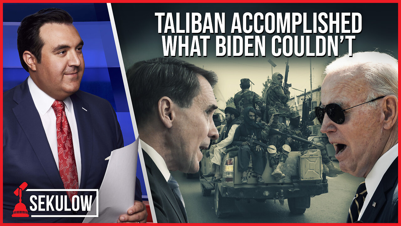 Taliban Accomplished What Biden Couldn’t