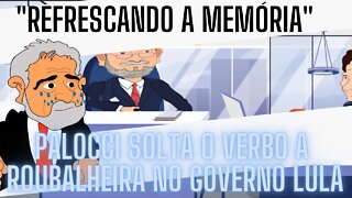 Palocci fala da corrupção no governo Lula
