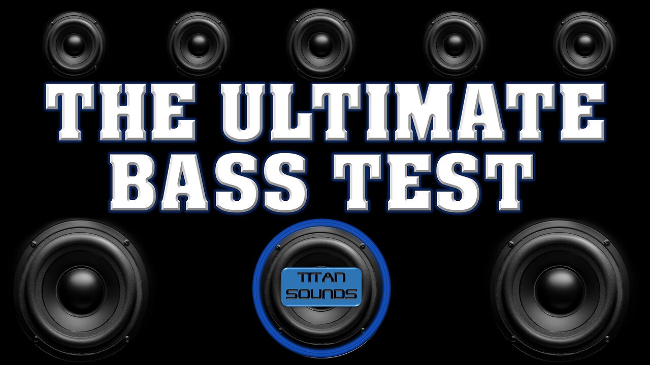 Ultimate Bass Test 10Hz-200Hz Sweep