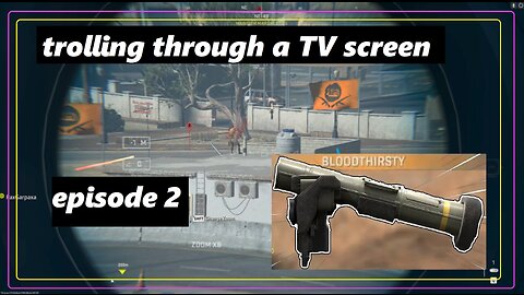 trolling players through a TV screen in DMZ - Episode 2 ((Call of Duty - Warzone 2.0 - DMZ))