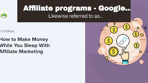 Affiliate programs - Google AdSense Help Things To Know Before You Buy