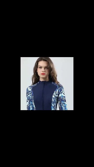 BUSHRA SwimSuit 2022 Design Muslim Swimwear Chest Pad Link in the description 👇 to BUY #Shorts