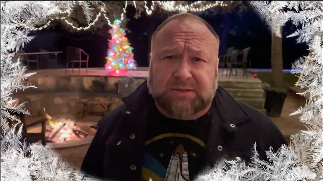 Watch: Alex Jones' 2022 Christmas Message