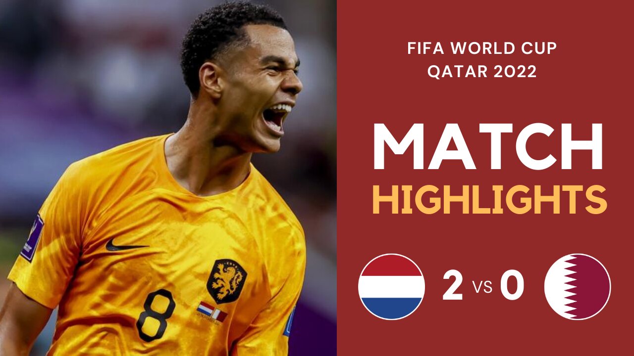 Match Highlights - Netherlands 2 vs 0 Qatar - FIFA World Cup Qatar 2022 | Famous Football