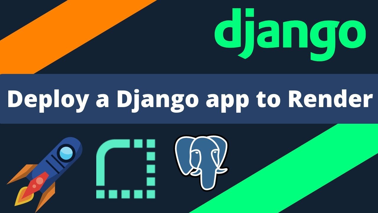 Deploy a Django web app to a Render live server with PostgreSQL