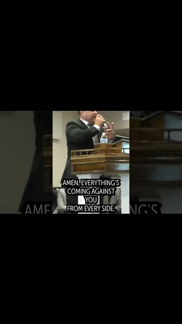 Everything is coming against you - Senior Pastor Orten