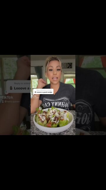 wedge salad keto friendly #Shorts