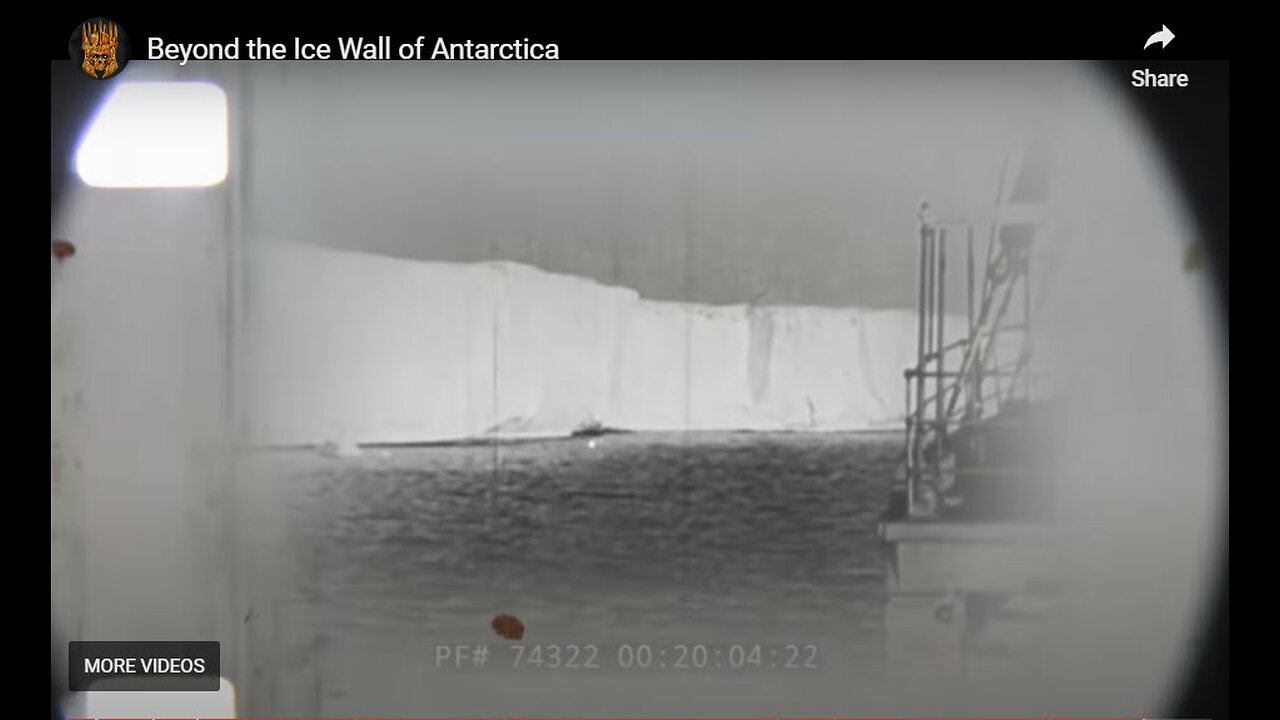 BEYOND THE ICE WALL OF ANTARCTICA!