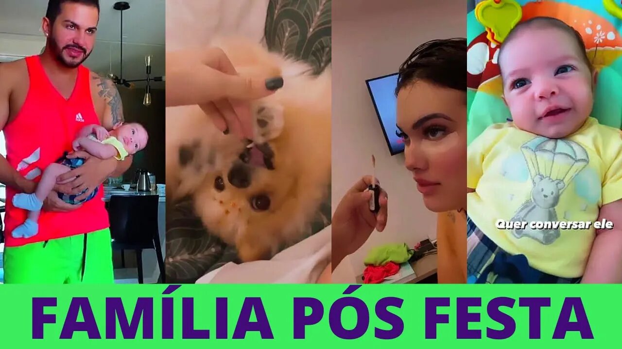 Emily Garcia mostra como foi o dia a dia da Família após a Festa e Dia das Crianças