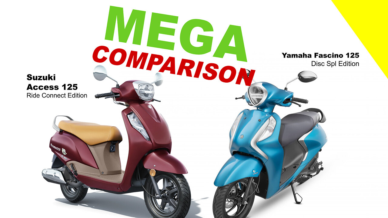 Suzuki Access 125 vs Yamaha Fascino 125_Kuch Bhi