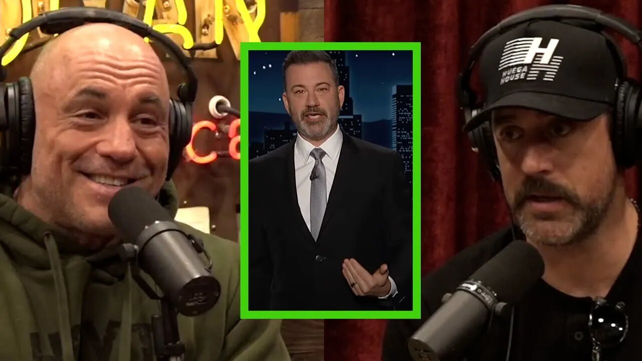 Joe Rogan and Aaron Rodgers on Big Pharma, Epstein and Jimmy Kimmel