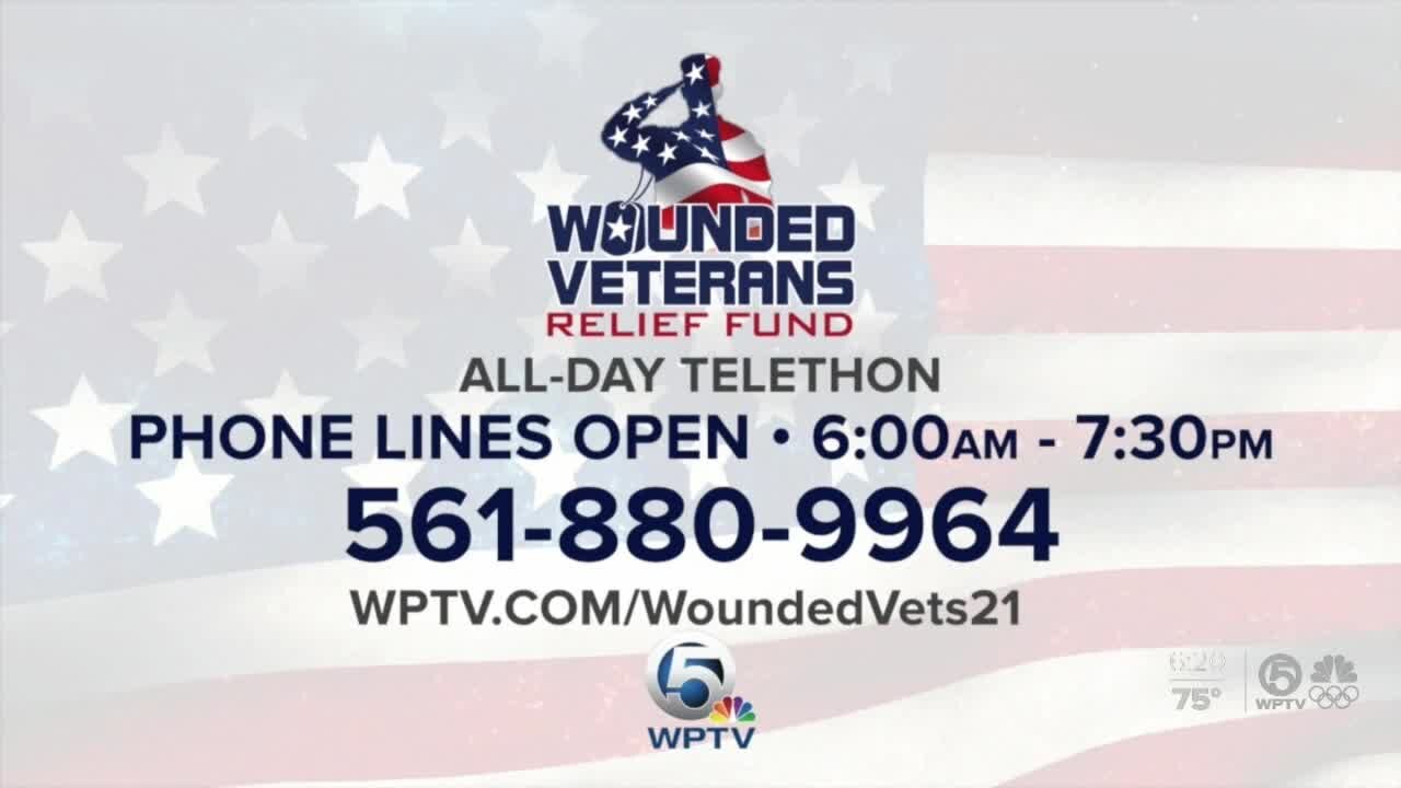 All-day telethon to raise money for Wounded Veterans Relief Fund