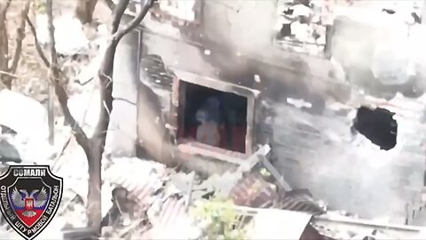 Manual demolition of a position of the AFU by soldiers of the Separate Guards Assault Battalion