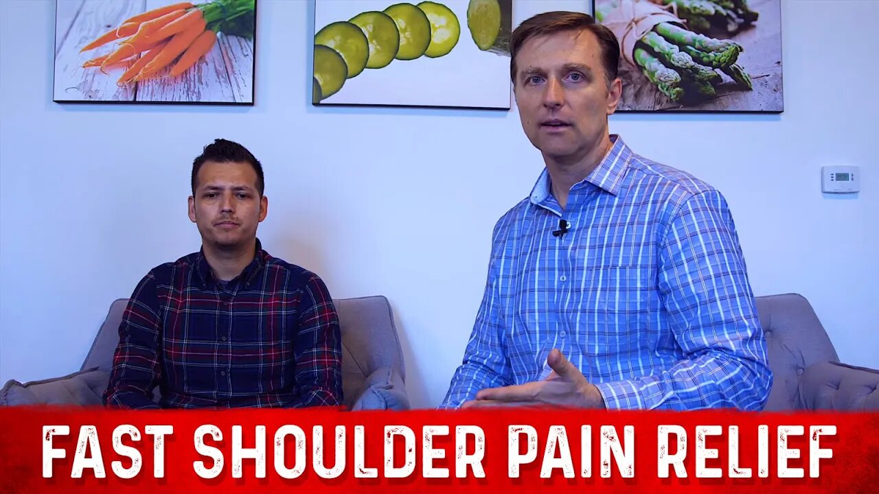 How to Get Rid of Shoulder Pain FAST? – Dr. Berg's Pain Relief Massage