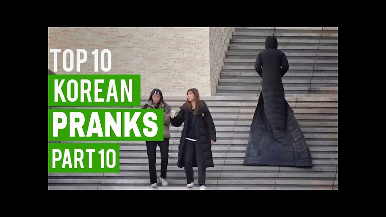 Top 10 funny Korean prankss 🤣🤣🤣