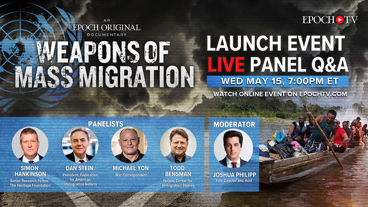 EPOCH TV | Crossroads: ‘Weapons of Mass Migration’ Live Panel Q&A