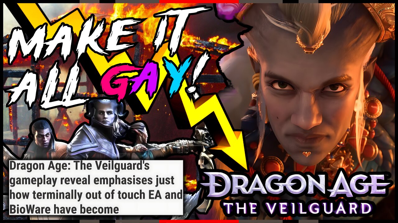 Dragon Age: The Veilguard Makes Everyone GAY! Bioware Has to STOP!