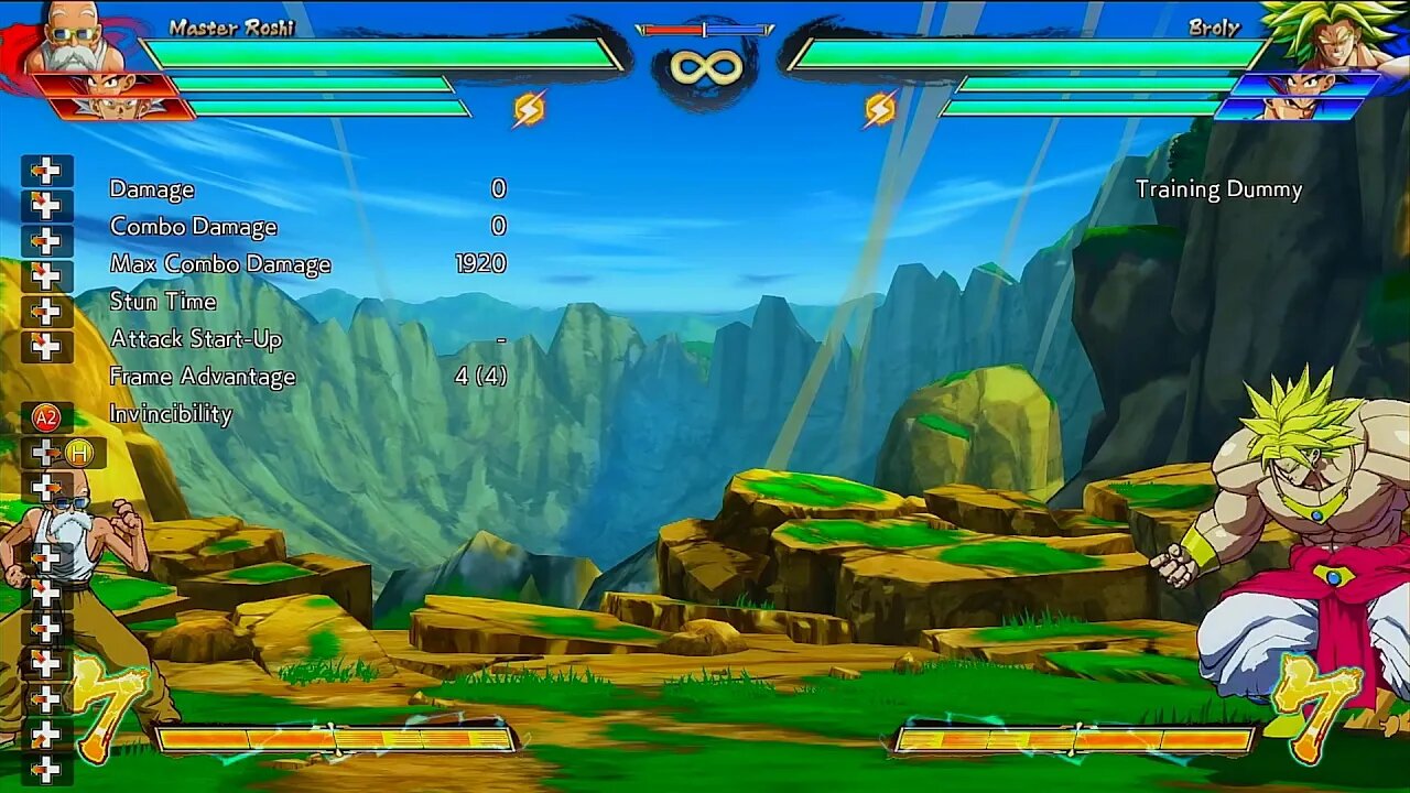 Roshi 6h plus UI Goku A assist mix