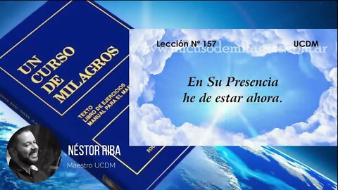 Lección 157 de Un Curso de Milagros