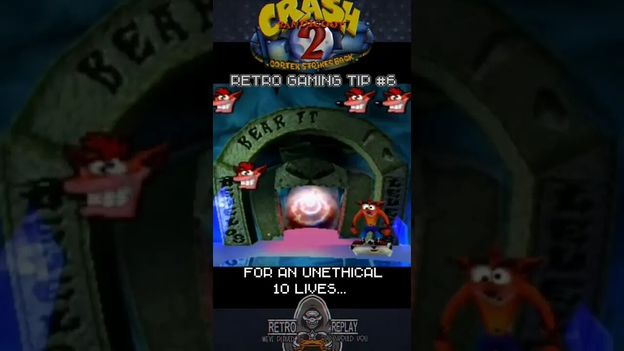 Retro Gaming Tip #6 Crash Bandicoot 2 (PS1)