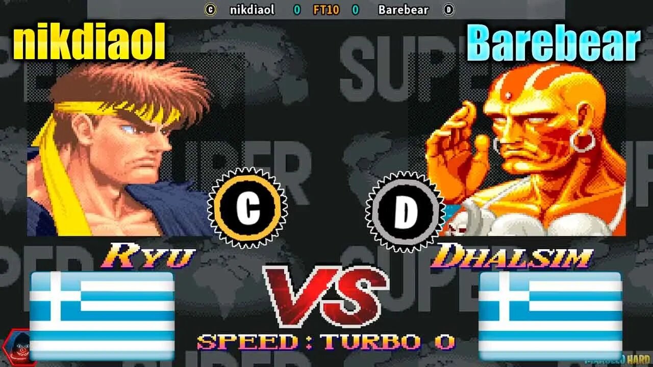 Super Street Fighter II Turbo: New Legacy (nikdiaol Vs. Barebear) [Greece Vs. Greece]