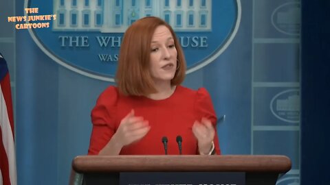 Psaki says that Biden "absolutely loves engaging with people."