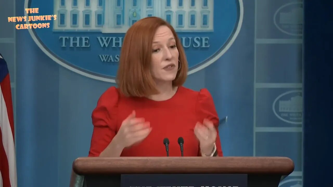 Psaki says that Biden "absolutely loves engaging with people."