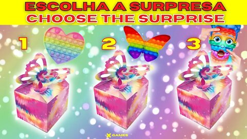 ESCOLHA O SEU PRESENTE 🎁🎁CHOOSE YOUR GIFT 🎁🎁 ELIGE TU REGALO 🎁🎁 | 🚫NÃO ESCOLHA O ERRADO 🚫
