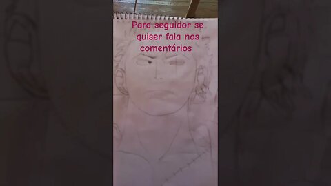 Desenho do Zoro