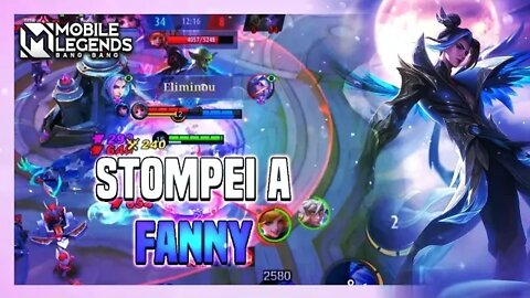 INACREDITÁVEL!!! ENFRENTEI UM MAIN FANNY E STOMPAMOS O JOGO | LING GAMEPLAY | MLBB