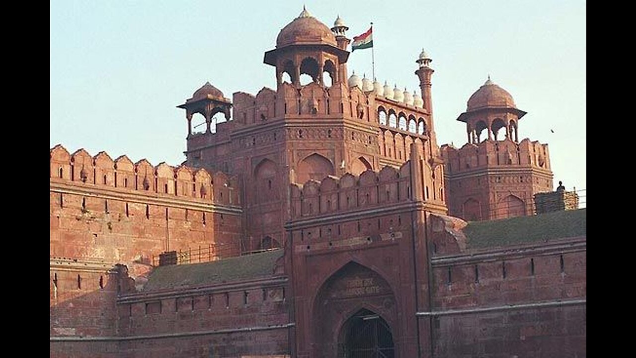 Red Fort in India ❣️ Very Amazing Tourism Place in India Delhi 🍁🌴🍀