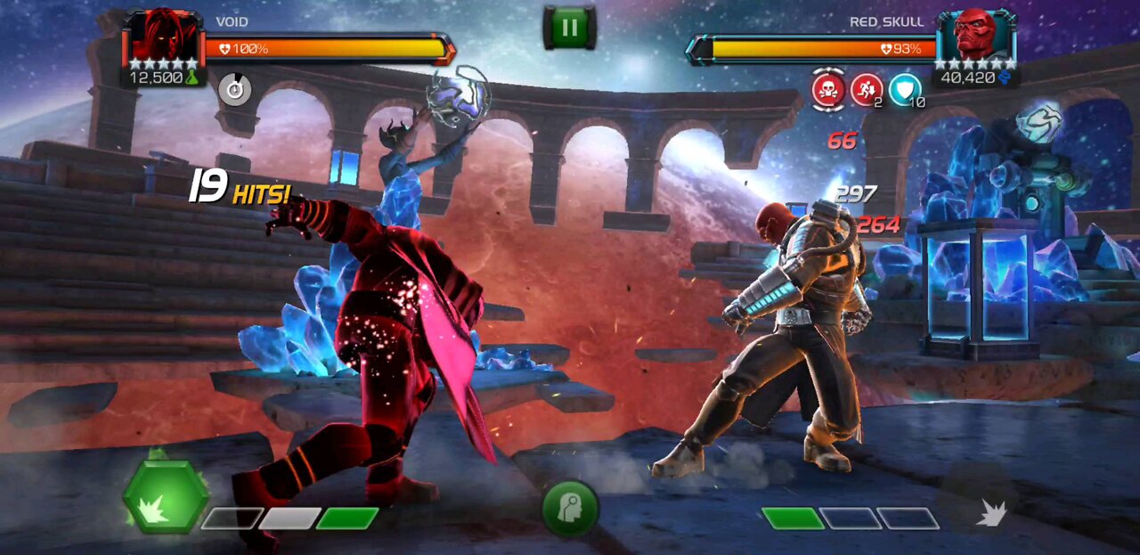 Mcoc, Void shuts down Red Skull